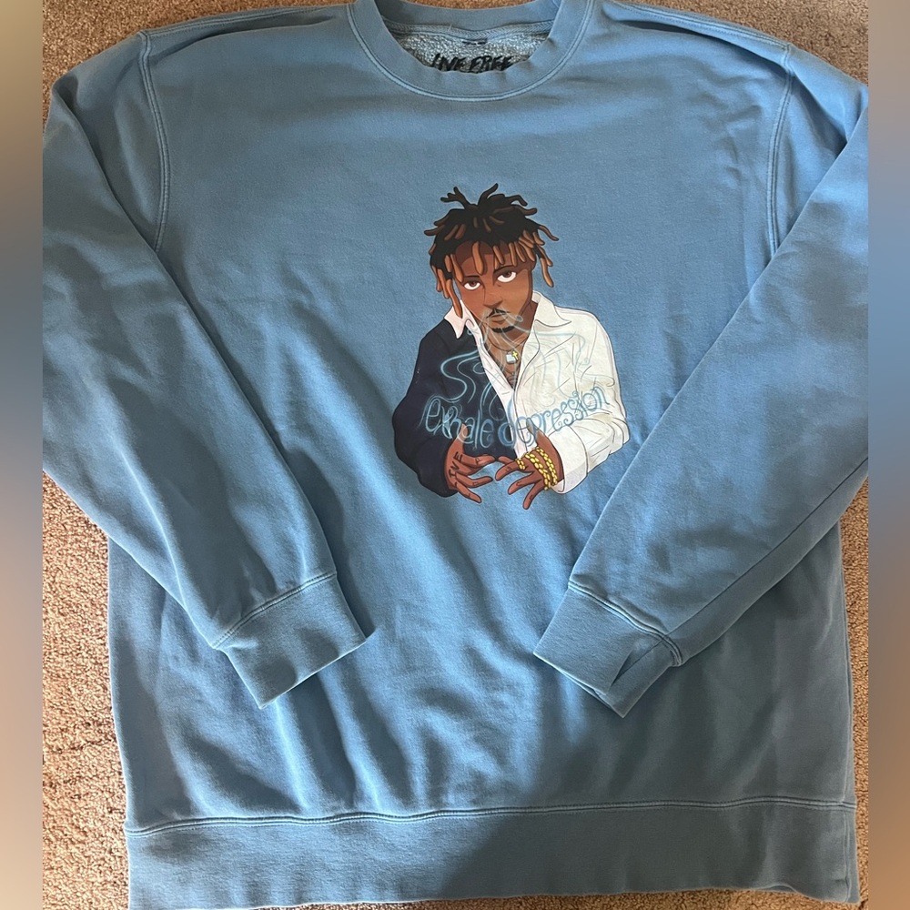 Juice WRLD Live Free Crewneck